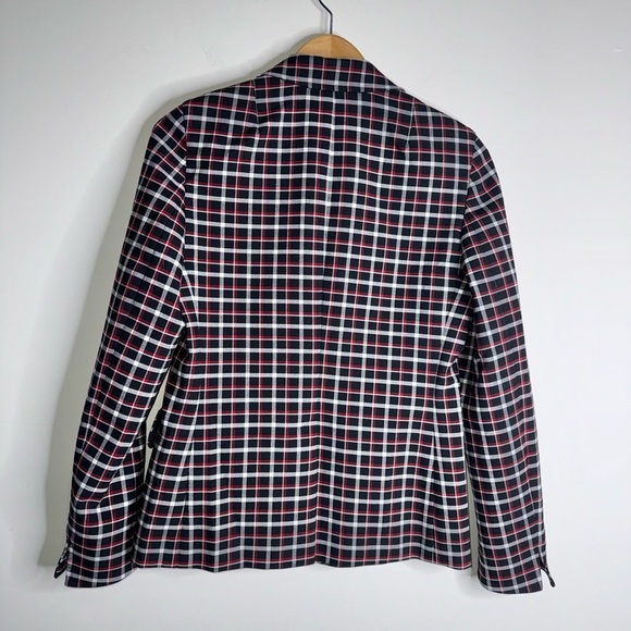 Akris Punto Plaid Blazer - Picture 3 of 9